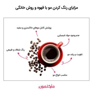 مزایای رنگ کردن مو با قهوه و روش خانگی