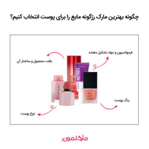 چگونه بهترین مارک رژگونه مایع را برای پوست انتخاب کنیم؟
