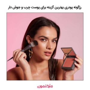 کدام نوع رژگونه برای پوست چرب بهترین گزینه است؟