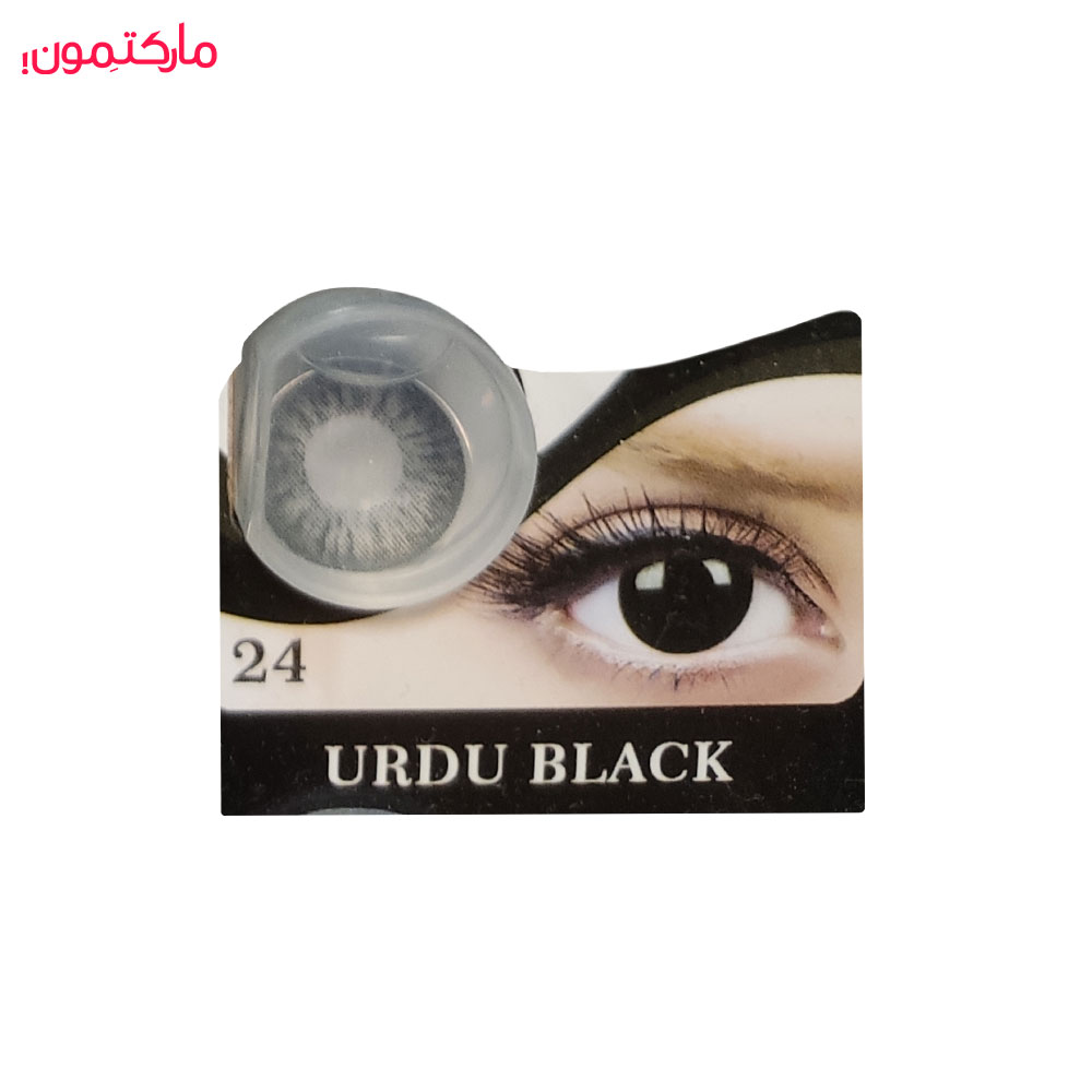 لنز رنگی سالانه هرا گریس URDU BLACK