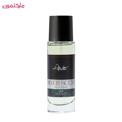 مینی ادکلن مردانه آدولفو مدل سیلور سنت حجم 35 میل