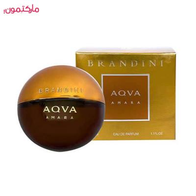 عطر جیبی مردانه آکوا آمارا  AQVA amara برندینی حجم 33 میل