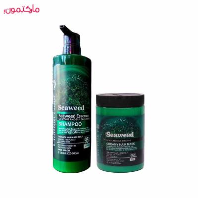 ست شامپو و ماسک سایتیشن کالر بدون‌ سولفات جلبک‌ دریایی مناسب انواع مو