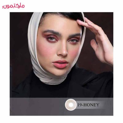 لنز چشم فصلی کانفست Confest رنگ Honey شماره No. 19