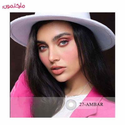 لنز چشم فصلی کانفست Confest رنگ Ambar شماره No.27