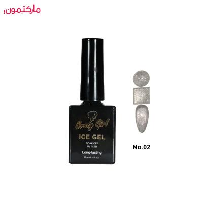 ایس ژل کریزی گرل crazy girl شماره 02 حجم 12 میل