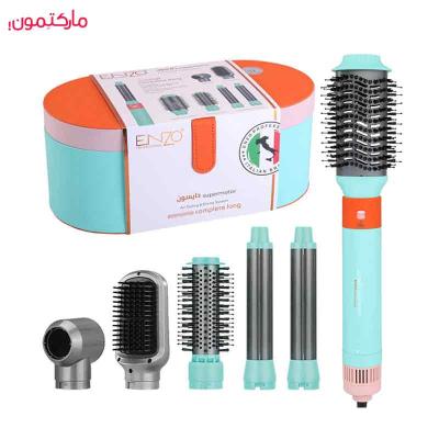 ست کامل حالت‌ دهنده مو انزو ۶ کاره با گرمایش سریع مدل EN-4133