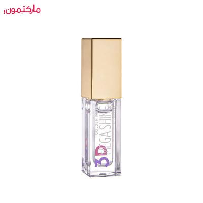 رژ لب مایع براق مگا شاین 3D MEGA SHINE گلدن رز شماره 101