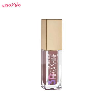 رژ لب مایع براق مگا شاین 3D MEGA SHINE گلدن رز شماره 103
