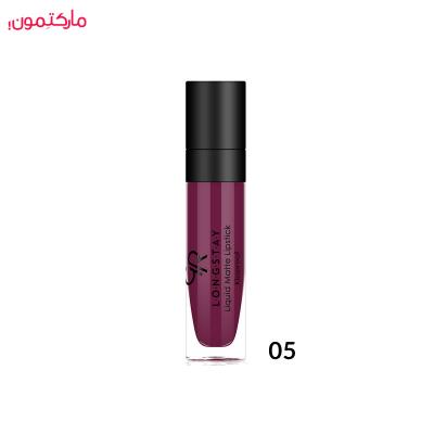 رژ لب مایع گلدن رز مات شماره 05