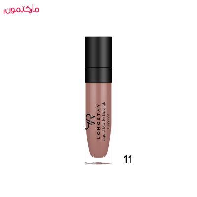 رژ لب مایع گلدن رز مات شماره 11