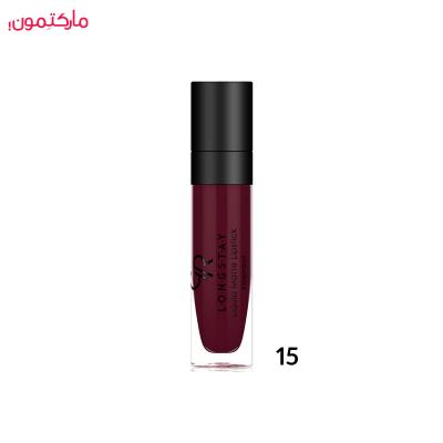 رژ لب مایع گلدن رز مات شماره 15