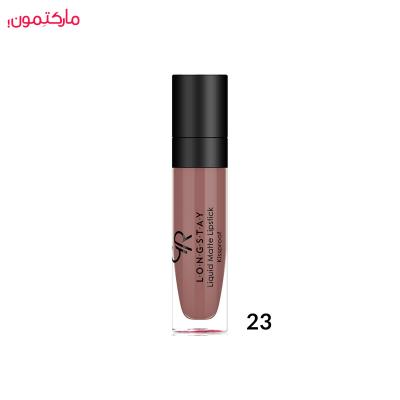 رژ لب مایع گلدن رز مات شماره 23