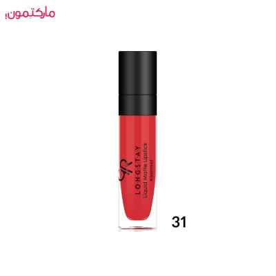 رژ لب مایع گلدن رز مات شماره 31