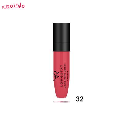 رژ لب مایع گلدن رز مات شماره 32