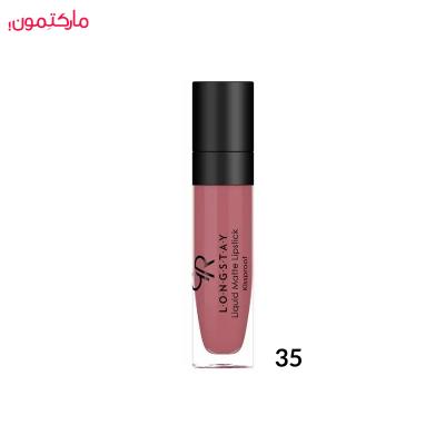 رژ لب مایع گلدن رز مات شماره 35