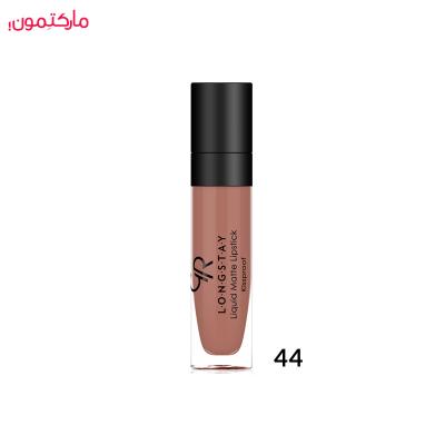 رژ لب مایع گلدن رز مات شماره 44