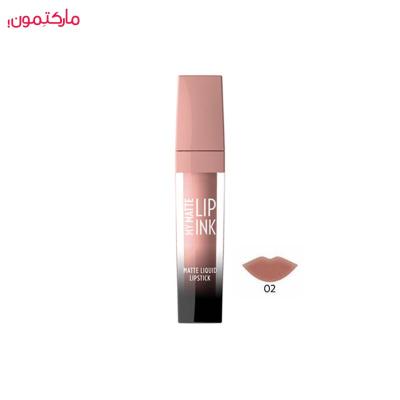 رژ لب مایع مات لیپینگ گلدن رز Golden Rose Liping Matte liquid lipstick شماره 02