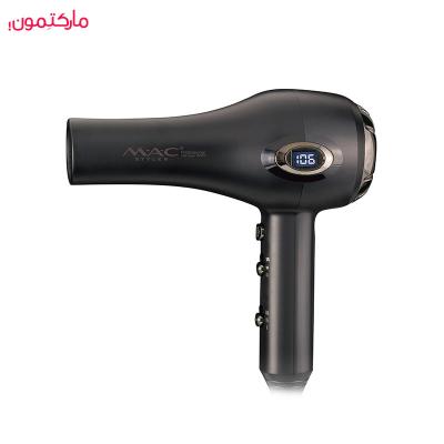 سشوار فوق حرفه ای مک استایلر سالنی دیجیتال موتور ایتالیایی 2600 وات مدل MC-6998