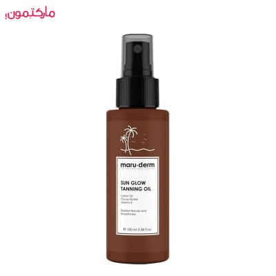 اسپری روغن بدن مارودرم برنزه کننده 100 میلی‌لیتر
