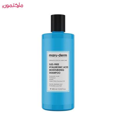 شامپو مارودرم هیالورونیک اسید بدون سولفات 400 میلی‌لیتر