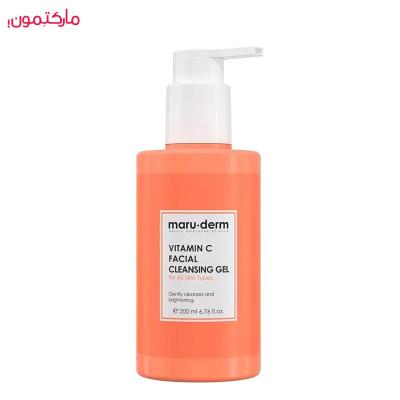ژل پاک کننده صورت مارودرم حاوی ویتامین سی 200 میل