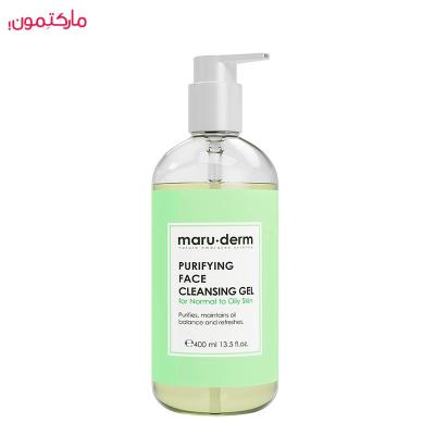ژل پاک کننده صورت مارودرم مناسب پوست های نرمال و چرب 400 میل