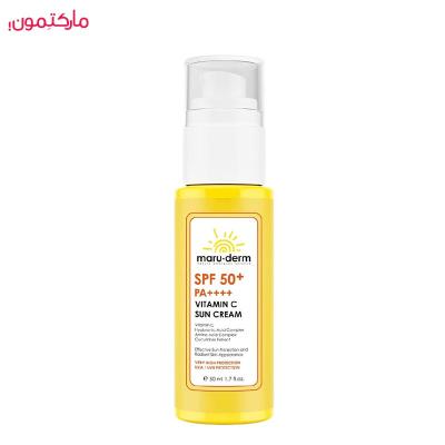 کرم ضد آفتاب ویتامین سی مارودرم 50 میل