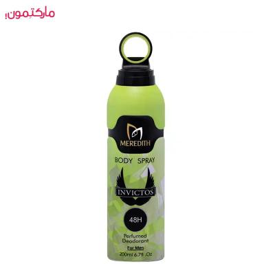 سپری بدن مردانه مردیت Meredith مدل اینوکتوس حجم 200 میلی لیتر