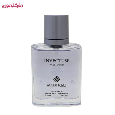 عطر جیبی مردانه وودی سنس مدل Invectuse حجم 30 میلی لیتر