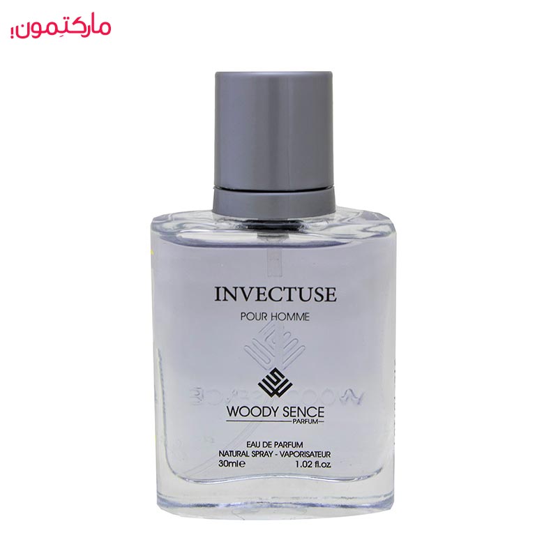 عطر جیبی مردانه وودی سنس مدل Invectuse حجم 30 میلی لیتر